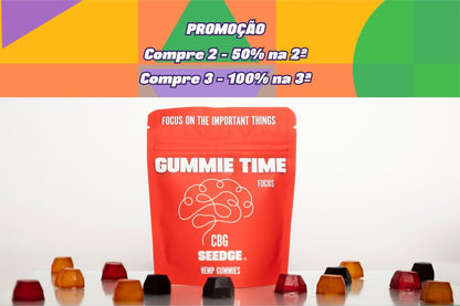 GUMMIE TIME FOCUS CBG - GOMAS DE CBG 250 MG