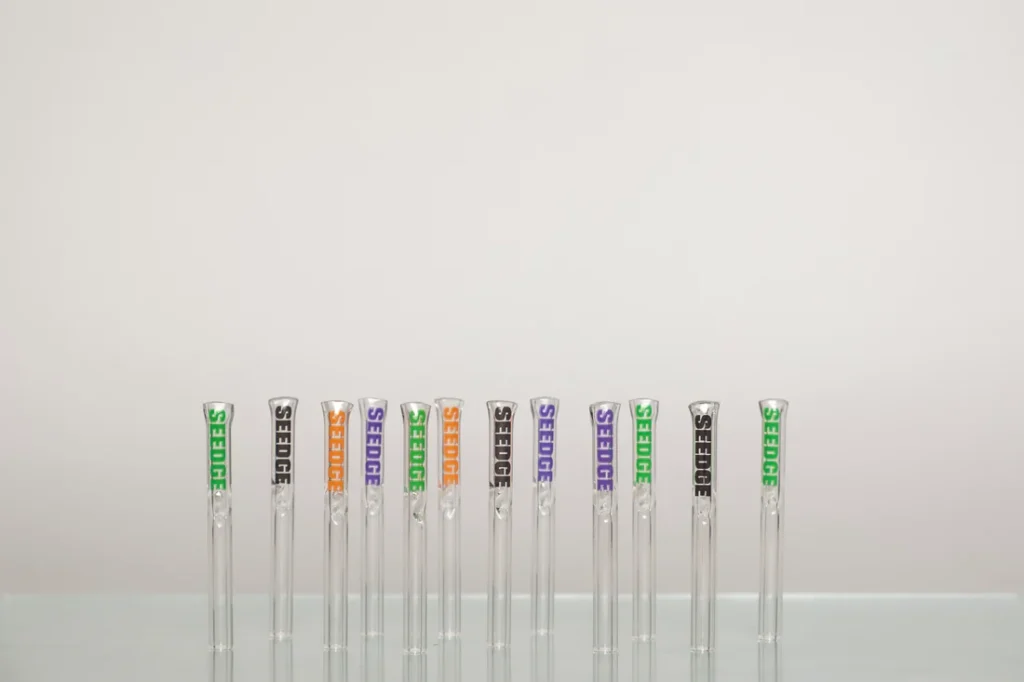 SEEDGE Glass Filter Tips (Reusable) – Smooth & Clean Experience