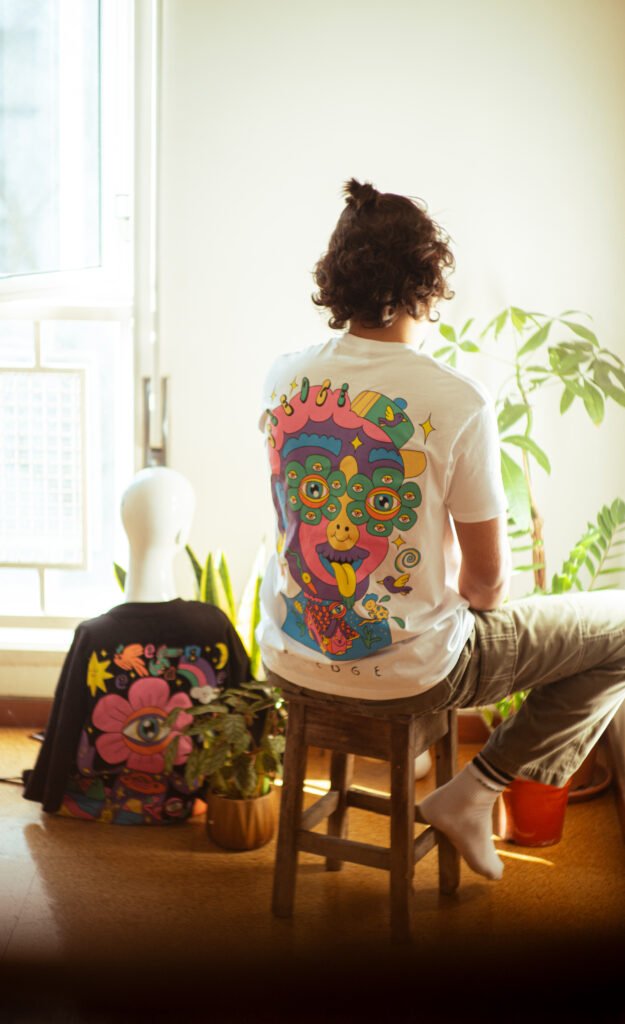 SEEDGE Psychedelic Dream Tee – Edição Artística