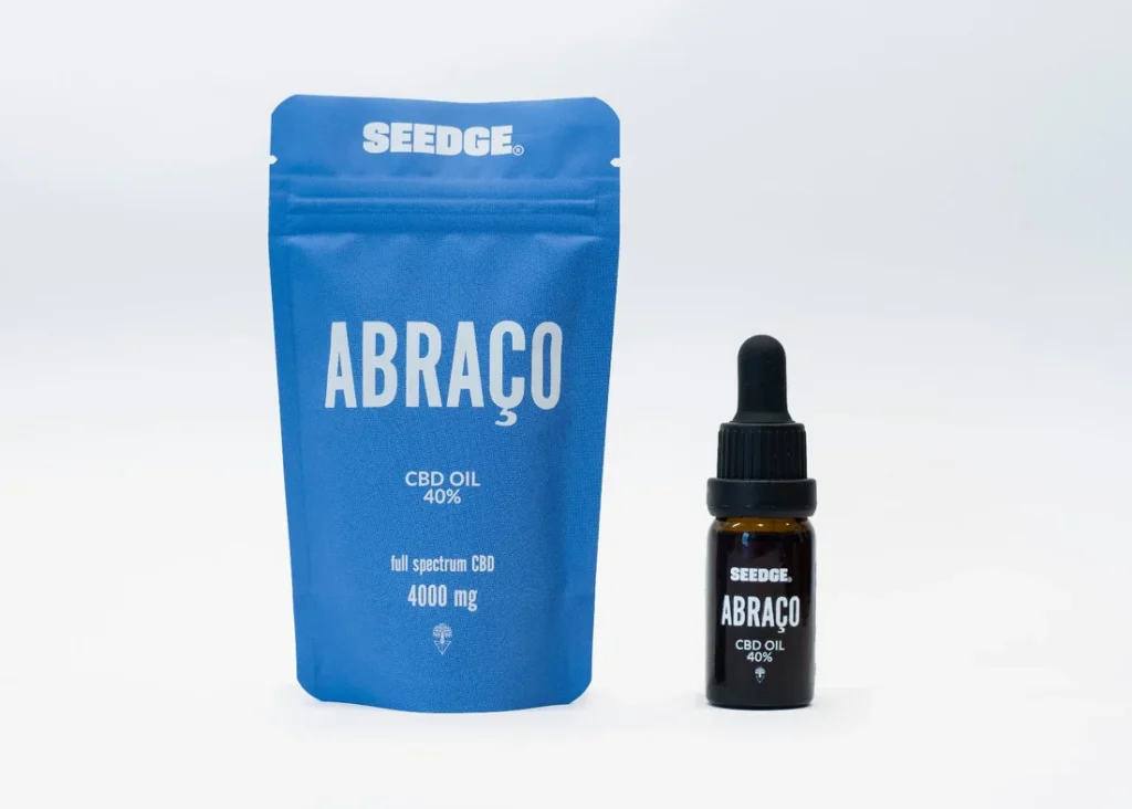 🌿 Abraço Full Spectrum 4000mg – Óleo de Cânhamo 40% | 10ml